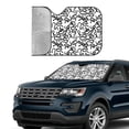thumbnail image 3 of Kdxio Hand Drawn Snake Print Front Windshield Sun Shade,Folding Auto Sunshade for Car Truck SUV-Medium, 3 of 7