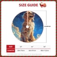 thumbnail image 2 of Sikiie Starry Sky Cloud Dog Nativity Christmas Tree Skirt, Jesus Christian Winter Holiday Tree Mat Decoration(30-48IN), 2 of 6