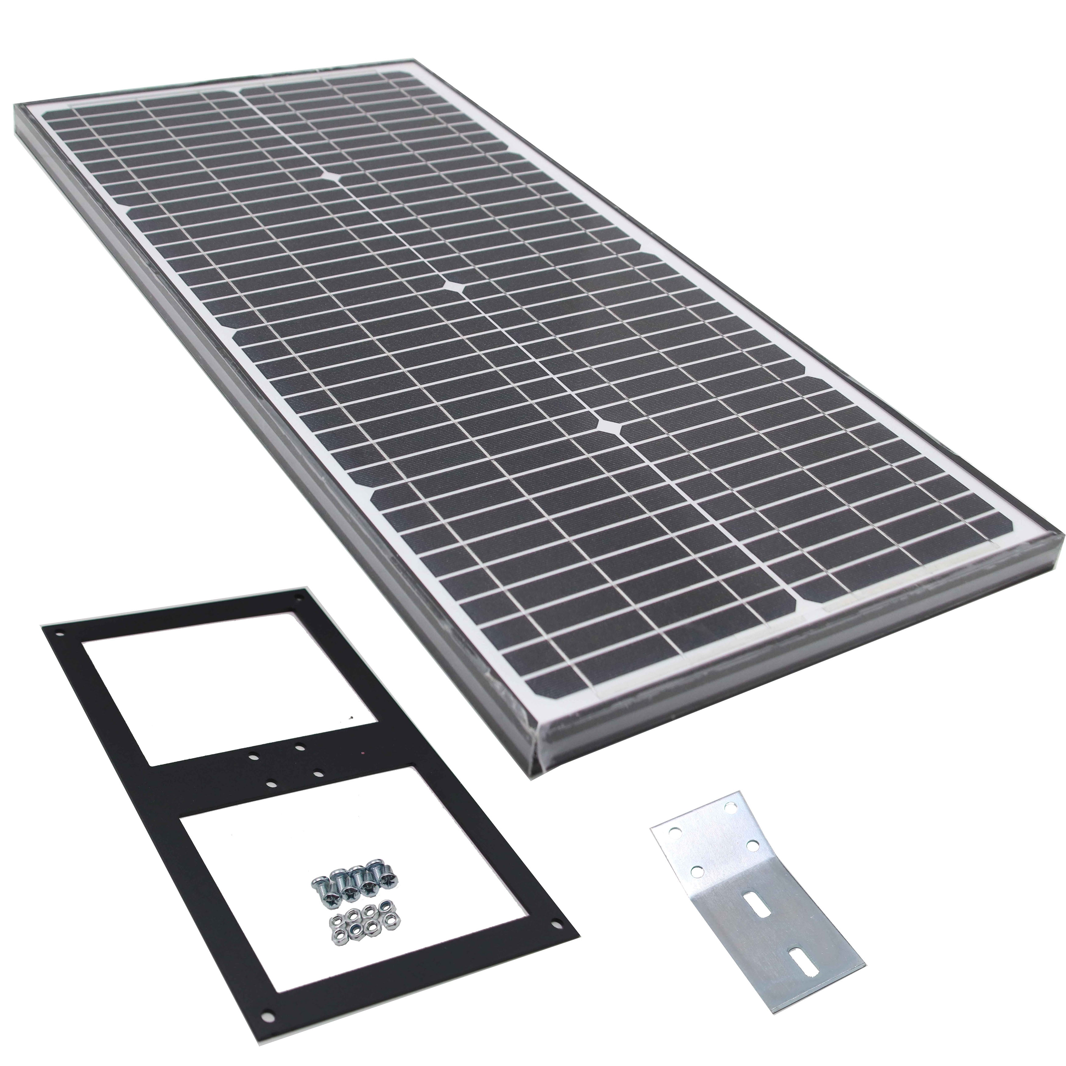 ALEKO 24-Volt 30-Watt Monocrystalline Solar Panel