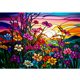 thumbnail image 1 of Kit Punto Cruz Paisaje Hilo Algodón Ecológico Bordado 11CT 60x45 Cm, 1 of 9
