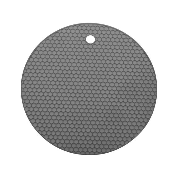 Uxcell 3pcs Silicone Jar Opener Pads, 17.5cm/7" Texture Can Opener Multipurpose Round Bottle Lid Opener Non-Slip Coasters for Weak Hands Seniors Children, Gray