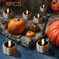 thumbnail image 1 of LED light Hallwee Gift Hallowee Tealights 6PCS Lights LED Lights Decor, 1 of 9
