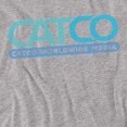 thumbnail image 2 of Supergirl Catco Logo Women's T Shirt, Athletic Heather, Small, 2 of 6