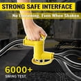 thumbnail image 6 of ZAZFO 6ft 50Amp RV extension cord,NEMA 14-50P/R 125/250V,Heavy duty Waterproof Power Cord for RV Outdoor Home,Black-Yellow, 6 of 8