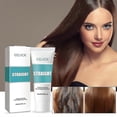 thumbnail image 2 of Crema para alisar el cabello con proteínas 2x para suavizar el cabello dañado y reparar las puntas abiertas, sin tirones, alisado y cuidado del cabello_th | 7091775796550, 2 of 5