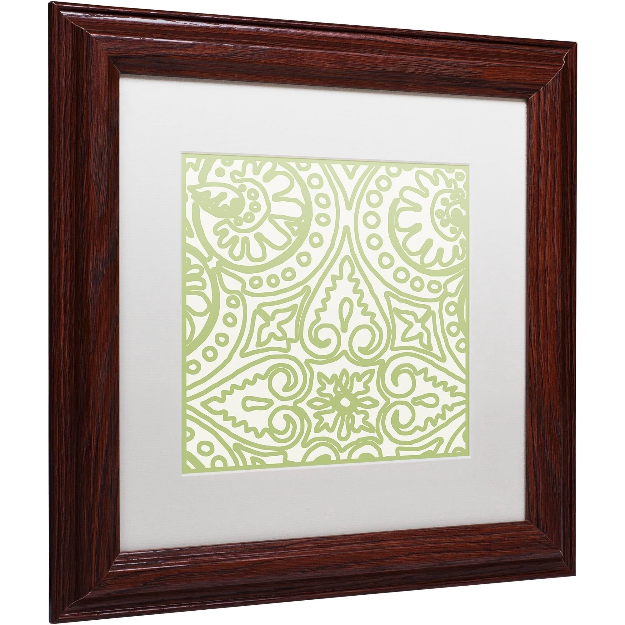 Trademark Fine Art "Dulce IV" Canvas Art by Color Bakery White Matte, Wood Frame