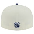 thumbnail image 4 of Men's-New Era  White Tampa Bay Lightning Chrome Two-Toned 59FIFTY Fitted Hat, 4 of 6