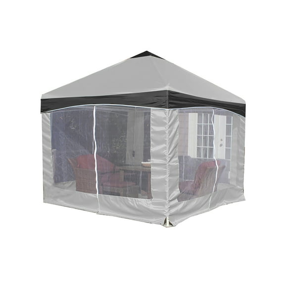 King Canopy Garden Party Backyard Gazebo 10'x10' 4-Leg, Stone Garden