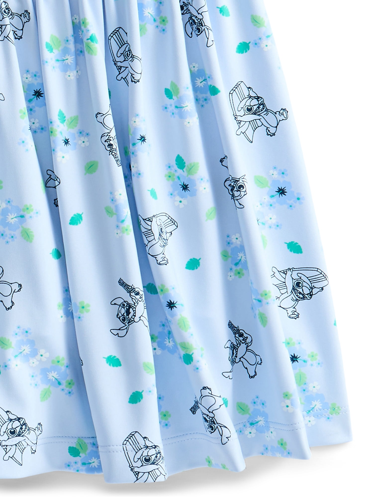 Stitch Girls Active Sleeveless Dress with Built-In Shorts, Sizes 4-12