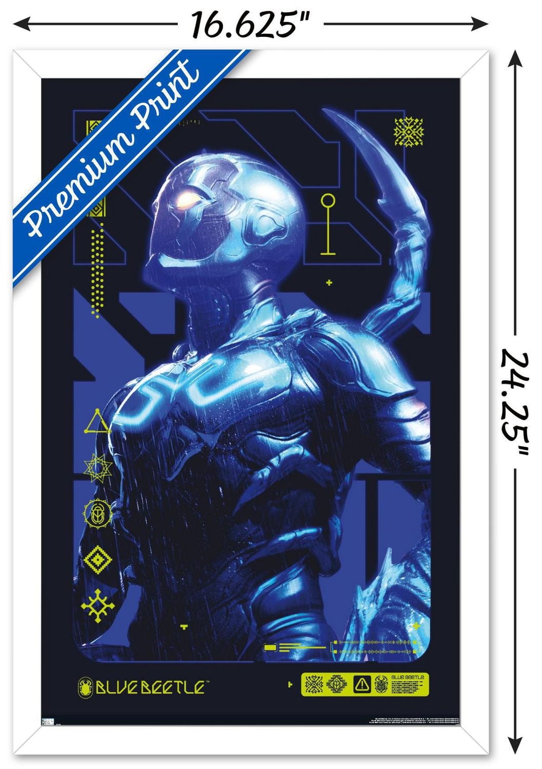 DC Comics Movie Blue Beetle - Biotech Wall Poster, 22.375" x 34"