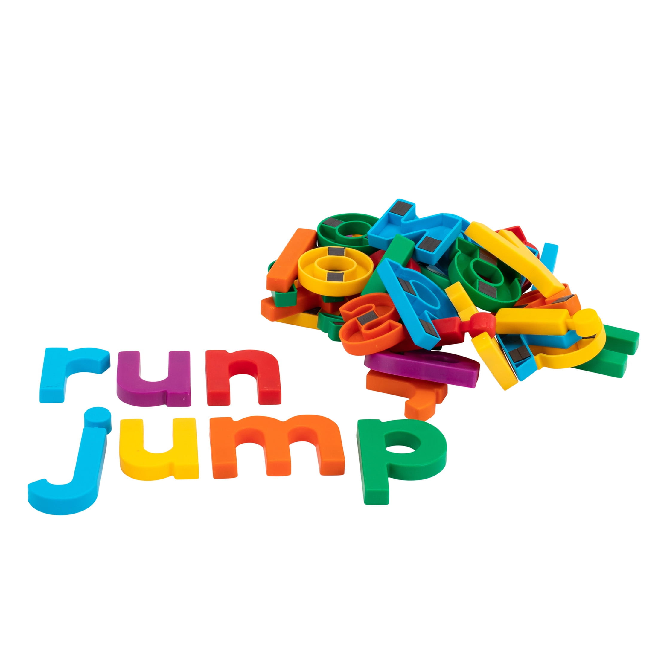 Educational Insights Jumbo AlphaMagnets- Multicolored Lowercase (Set of 42)