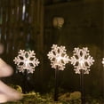 thumbnail image 4 of Xihbxyly Luz Navideña de Copo de Nieve para Jardín, Diseño de Enchufe de Tierra Led, Impermeable y Duradera, Fácil de Instalar, Encantadora Decoración para Exteriores, Decoración Festiva para El Jard, 4 of 5