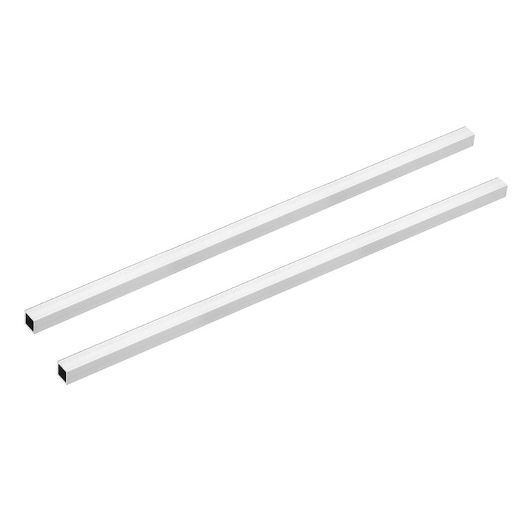 uxcell 6063 Aluminum Tube, 4mm 5mm 6mm OD x 1mm Wall Thickness 300mm Length  Seamless Round Pipe Tubing, Pack of 3