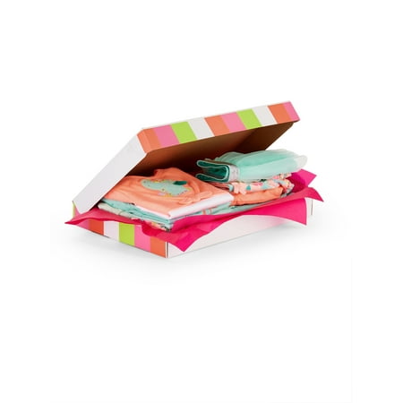 Outfit Gift Set - Garanimals Mix & Match Outfits Kid-Pack Gift Box, 8pc Set (Baby Girls)