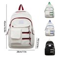 thumbnail image 3 of Preplabs Nylon Laptop Travel Backpack Large Capacity Computer Bag 17-Inch Laptop Compartment Water-Resistant Commuter Pack Business Travel Carry-On Anti-Theft Hidden Pocket, 3 of 7