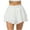 White, variant on Ersazi Maxi Dress Women's Fake Two-Piece Running Casual Summer Sports Exercise Cycling Shorts Gym Yoga Tennis Skirt (Including Pocket) Womens Work Dresses Black M