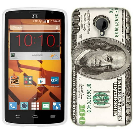 Mundaze Hundred Dollar Phone Case Cover for ZTE (Best 500 Dollar Phone)