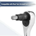 thumbnail image 4 of Bates- Torx Bit and Socket Set, 25 pcs, 1/4" 3/8" & 1/2" Drive, Star Bits T8-T60, E-Torx Sockets E4-E22, Torx Bit Set, 4 of 9
