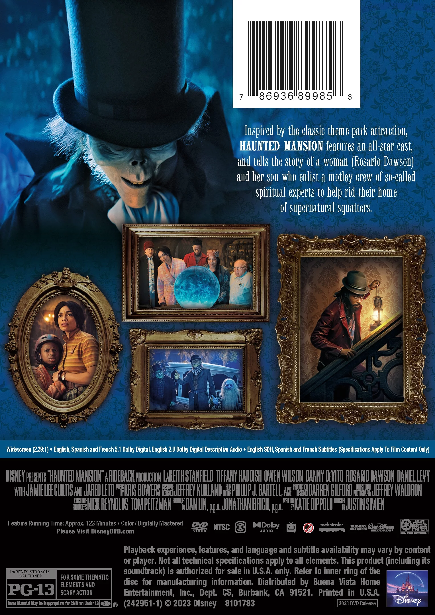 Haunted Mansion (2023) (DVD) - Walmart Business Supplies