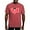 Crimson Red, variant on - GI Joe Logo - Mens Comfort Colors Shirt