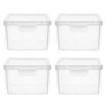 CIMAXIC 4Pcs Bread Keeper For Homemade Bread Airtight Pp Portable Storage Box