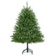 thumbnail image 1 of CazToi 4.5FT/138CM Árbol Navidad Artificial Incluye Luces LED Multicolor Base Plegable Decoración Interior, 1 of 7