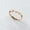 Rose gold, variant on 925 Sterling Silver Cute Heart CZ Thin Band Adjustable Ring A3594-9-Silver
