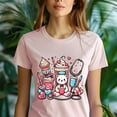 thumbnail image 5 of Nurse Teddy Bear Valentine’s Day Shirt | Cute Nurse Gifts for Healthcare Workers, Navy, Size 2XL, 5 of 6