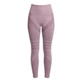 thumbnail image 4 of COMVALUE Anti Cellulite 3D Leggings Women with Resistance Bands Lifting Tummy Control Yoga Pants Purple for Size 3XL, 4 of 7