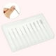 thumbnail image 3 of Juego de 10 piezas de brocas para taladro de uñas para manicura y pedicura de belleza en casa, herramientas para dar forma y quitar, tono plateado, 3 of 7
