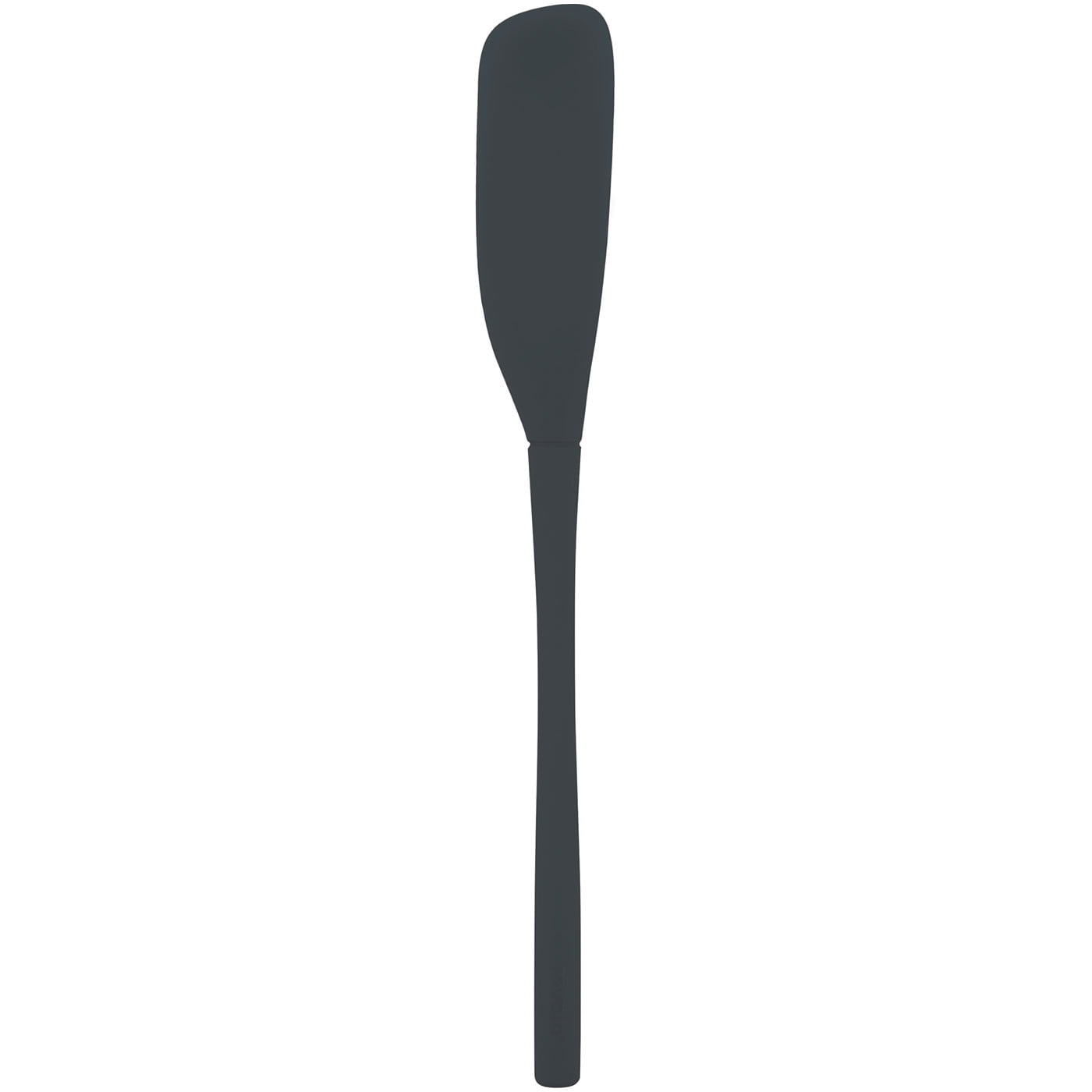 Charcoal Tovolo Flex-Core All Silicone Jar Scraper Slim Spatula