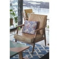 thumbnail image 4 of Amrita Sen Designs Amrita Sen Flower Castle Patchwork Faux Suede Throw Pillow 16"x16", 4 of 9