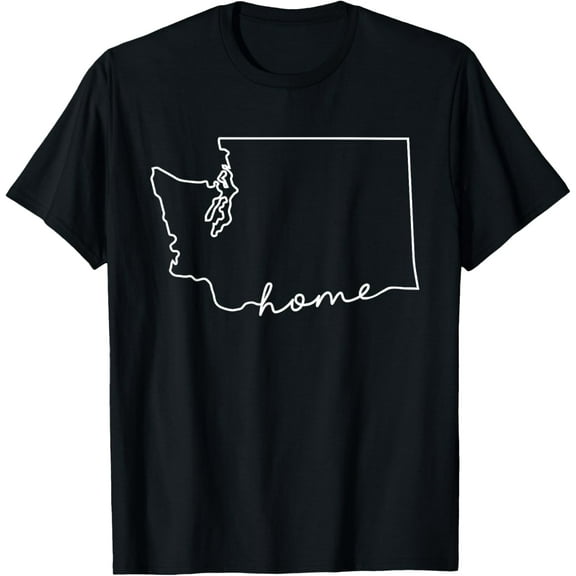 Funny Home Washington State T-Shirt
