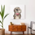 thumbnail image 4 of Creative Products Otter With Heart 24x24 Canvas Wall Art, 4 of 5