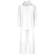 thumbnail image 4 of Ploknplq Jumpsuits for Women,Jogging Suits for Women Plus Size,Lounge Sets for Women,Linen 2 Piece Sets Shirts Wide Leg Pant,Matching Sets Women Clothing,Track Suits for Women Set White 3XL, 4 of 6