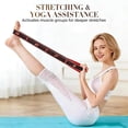 thumbnail image 5 of Numbered Fitness Resistance Band for Stretching and Yoga, Fitness Exercise Resistance Band, Multi-section for Flexibility, Strength Training & Full Body Workout, 5 of 8