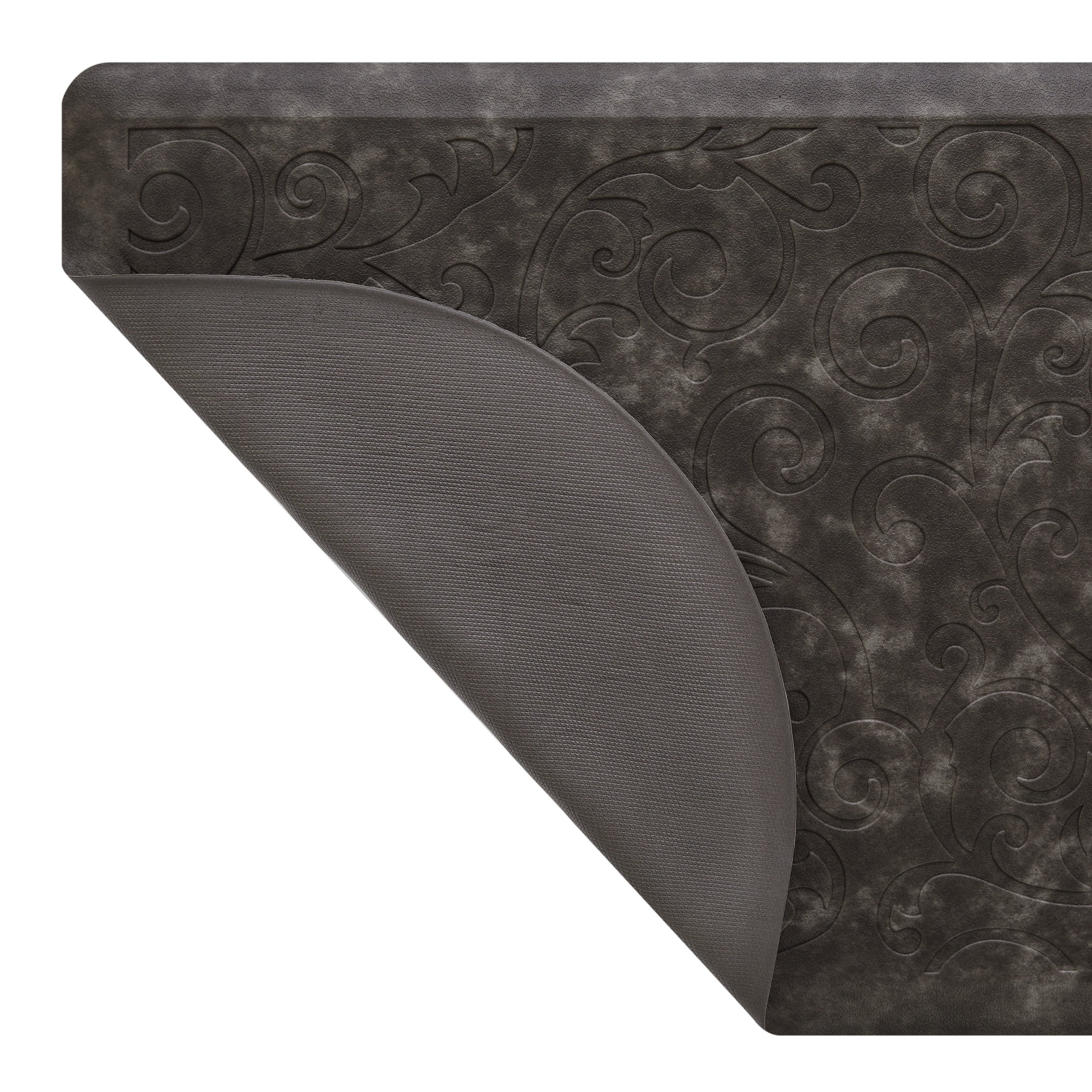 Chef Gear Clarance Wellness Kitchen Mat, Dark Gray, 17.5x32