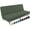 Army Green, variant on Stretch Jacquard Futon Cover with Elastic Bottom - Soft Sofa Bed Protector, Machine Washable