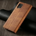 thumbnail image 4 of Samsung Galaxy A42 5G Wallet Case Samsung Galaxy A42 5G Luxury PU Leather Case, Book Folding Flip Retro Case with Kickstand, [RFID Blocking] Credit Card Slot Magnetic Closure Protective Cover, Brown, 4 of 11