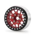 thumbnail image 1 of serony RCGOFOLLOW Wheel Rims For 1/10 Axial SCX10 Crawler RC Car Accessories Red, 1 of 6