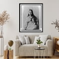 thumbnail image 4 of Historic Framed Print, [Sophie Freud, half-length portrait, seated, facing front], 17-7/8" x 21-7/8", 4 of 9