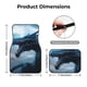 thumbnail image 5 of Fotbe Blue Thunder Storm Dragon Juego de 4 Tapetes para Auto con Estampado – Alfombrillas de Goma Reforzada, Diseño Antideslizante, Protección para Todo el Año – Vehículos, Autos, Camionetas y SUVs, 5 of 7