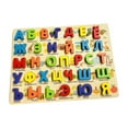 thumbnail image 5 of yotijay 1 Piece Russian Alphabet Words Recognition Wooden Pegged Puzzles Colorful, 5 of 9