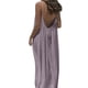 thumbnail image 5 of TaTaai Women's Backless Halter Maxi Dress Loose Fit Sleeveless Ankle Length Solid for Lounge Home Wear Casual Summer Daily Soft Gift, 5 of 8