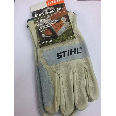 STIHL Value Pro Durable Natural Skin Work Gloves, X-Large (1 (Best Value Ski Gloves)