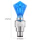 thumbnail image 5 of GOOHOCHY 7PCS Luces de válvula de ciclo de enchufe de neumático de bicicleta Luz azul Núcleos de válvula Lámpara Tapa de válvula luminosa Accesorios de ciclismo (Azul), 5 of 7