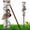 flamingo, variant on 7Inch Capacity Rain Gauge Metal Spiral Rain Gauge with Bird Ornament Outdoor Water Gauge Durable Rain Falling Measuring Instrument for Garden Lawn Backyard Decoration