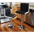 thumbnail image 2 of AmeriHome BS2318SET Modern 2 Tone Bar Stool - 2 Piece, 2 of 3