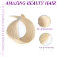 thumbnail image 2 of Extensiones de cabello ABH AMAZINGBEAUTY HAIR U Tip Platinum Blonde, 2 of 8