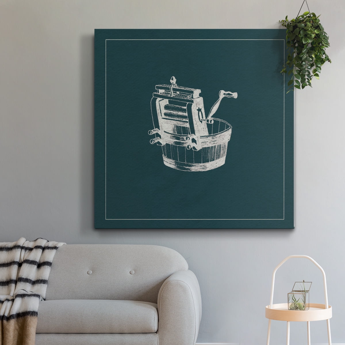 Wexford Home Laundry Tips I-Premium Gallery Wrapped Canvas, 16" x 16" - Ready to Hang